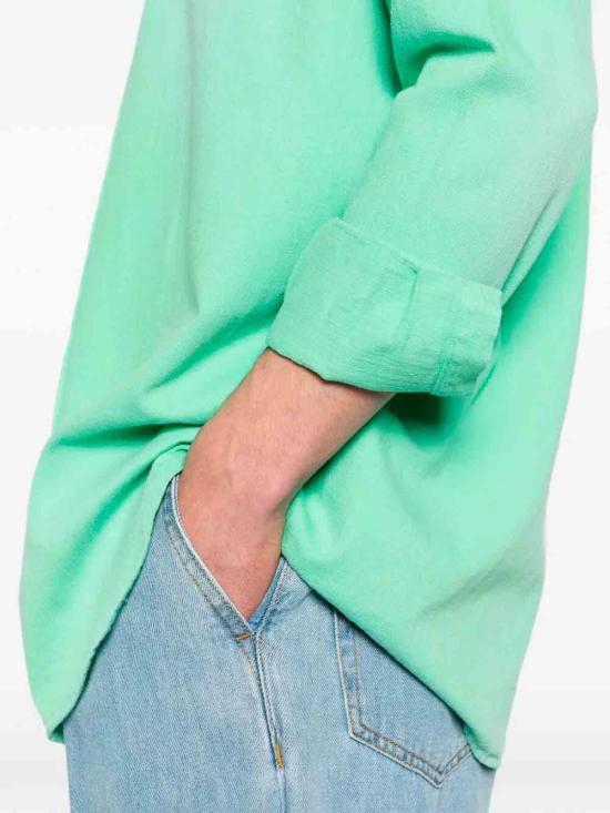 26SS 사르토리오 긴팔 셔츠 SCC0001SH445915002 Green - SARTORIO