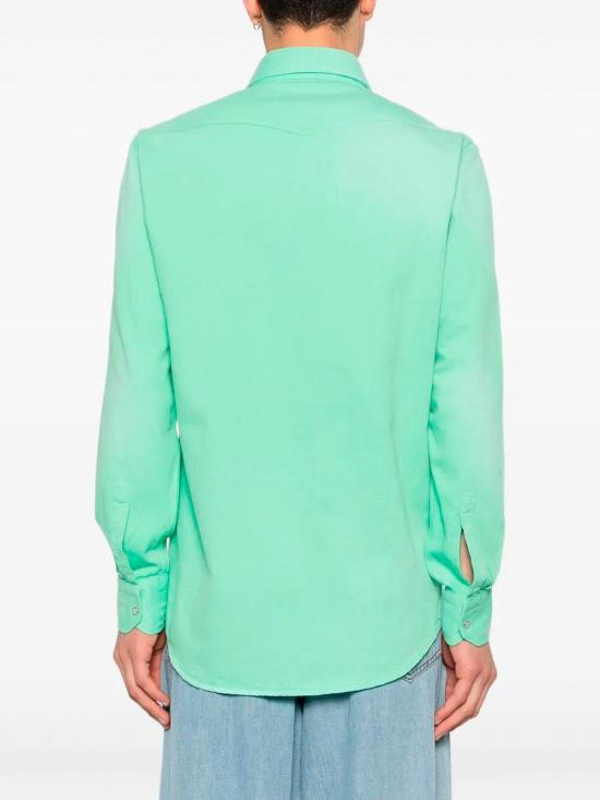 26SS 사르토리오 긴팔 셔츠 SCC0001SH445915002 Green - SARTORIO