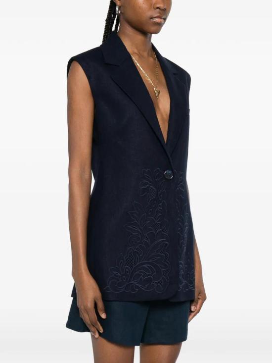 26SS 트윈셋 베스트 261TP231413172 Blue - TWINSET