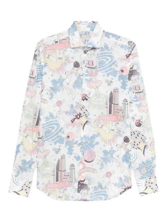 26SS 싸쿠스 긴팔 셔츠 748ML21538002 Blue