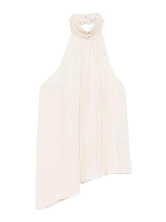 26SS 파트리지아페페 민소매 티셔츠 2C1699A772W417 White