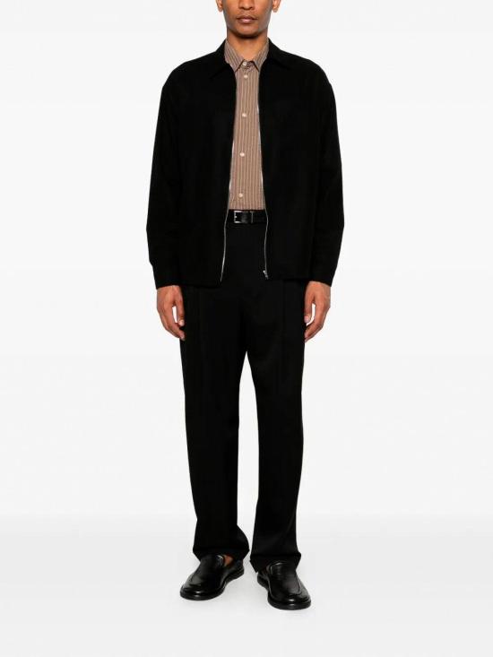 26SS 프라다 긴팔 셔츠 SC85519AMSOOOF0002 Black - PRADA