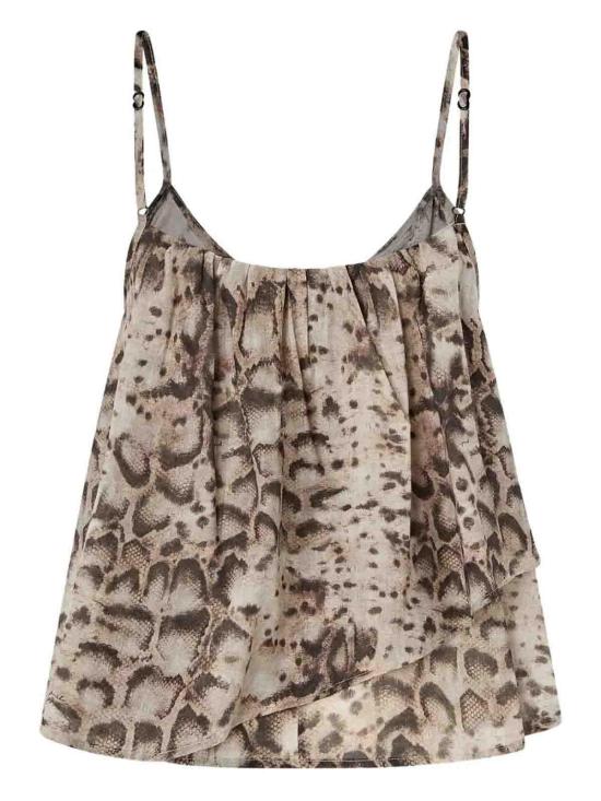 26SS 핑코 민소매 티셔츠 106868A3APCZ9 Beige - PINKO