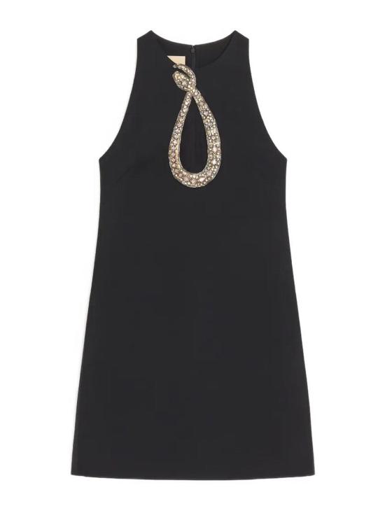 26SS 발렌티노 가라바니 숏 원피스 8B0VAKD51CFCRC Black