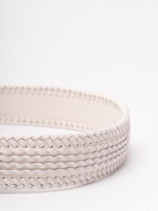 26SS 에르마노 설비노 레귤러 벨트 D483T300RFYK14800 White - ERMANNO SCERVINO