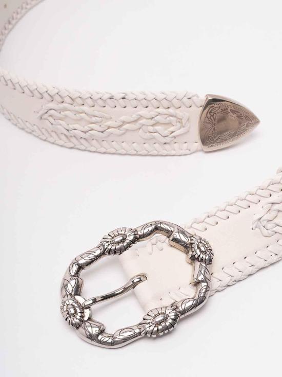 26SS 에르마노 설비노 레귤러 벨트 D483T300RFYK14800 White - ERMANNO SCERVINO