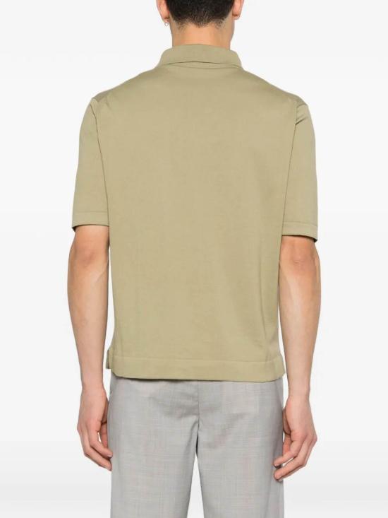 26SS 피아젠차 폴로 티셔츠 M1140018001322 Dark Green - PIACENZA 1733