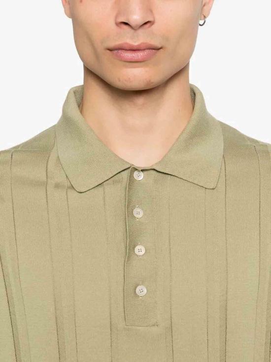 26SS 피아젠차 폴로 티셔츠 M1140018001322 Dark Green - PIACENZA 1733