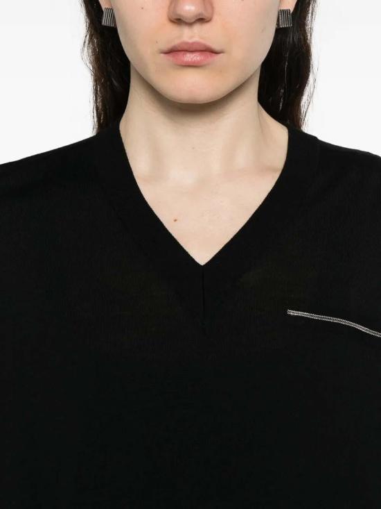 26SS 페세리코 스웨터 A99063F18K09169705 Black - PESERICO
