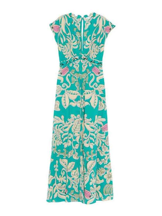 26SS 푸페트 생 바르트 롱 원피스 WN3R26LCPRITTURQUOISE Light Blue