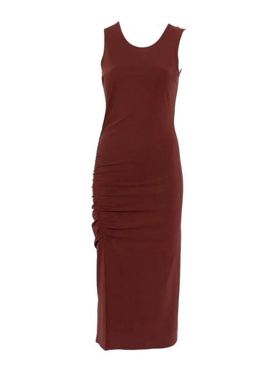 26SS 파트리지아페페 미디 원피스 2A3081JZ26B887 Brown