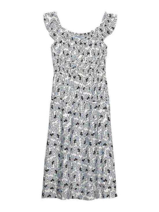 26SS 프라다 미디 원피스 P3R68H19B0SOOOF0076 Light Blue