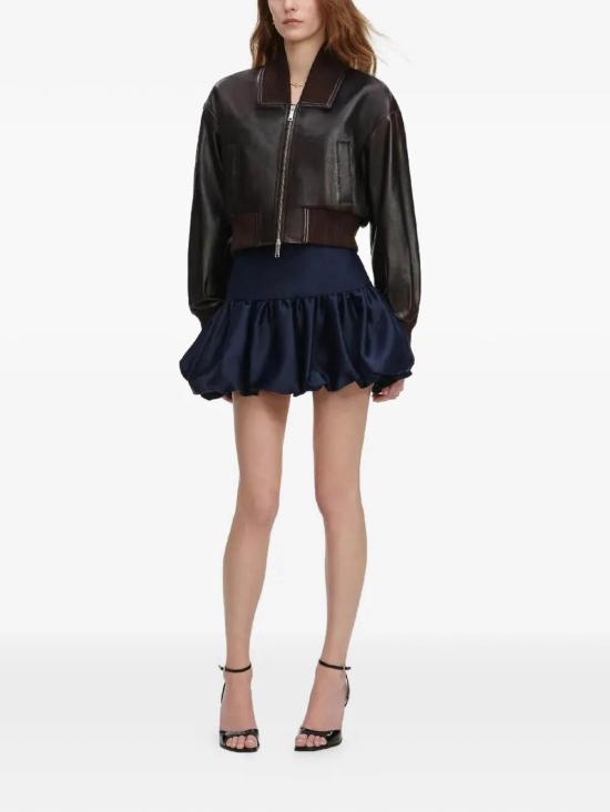 26SS 셀프 포트레이트 가죽 자켓 SS26042JABRBROWN Brown - SELF PORTRAIT