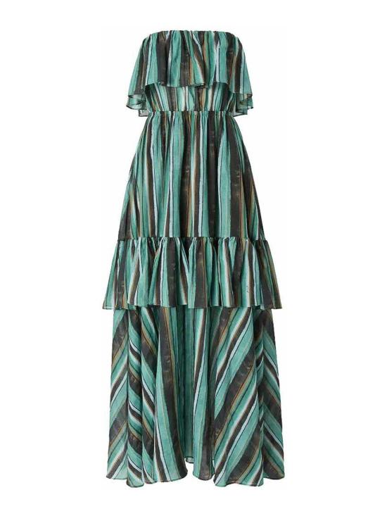 26SS 핑코 롱 원피스 106878A3CHSD3 Green