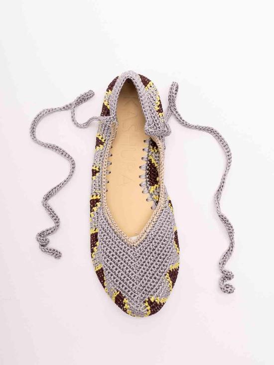 26SS KASHURA 플랫 슈즈 BA0217POPPY Grey - OTHER BRANDS