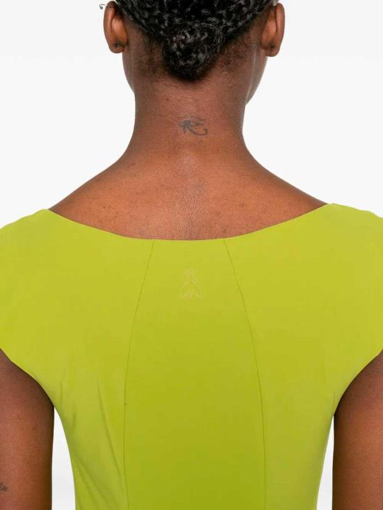 26SS 파트리지아페페 미디 원피스 CA1703JZ26G635 Green - PATRIZIA PEPE