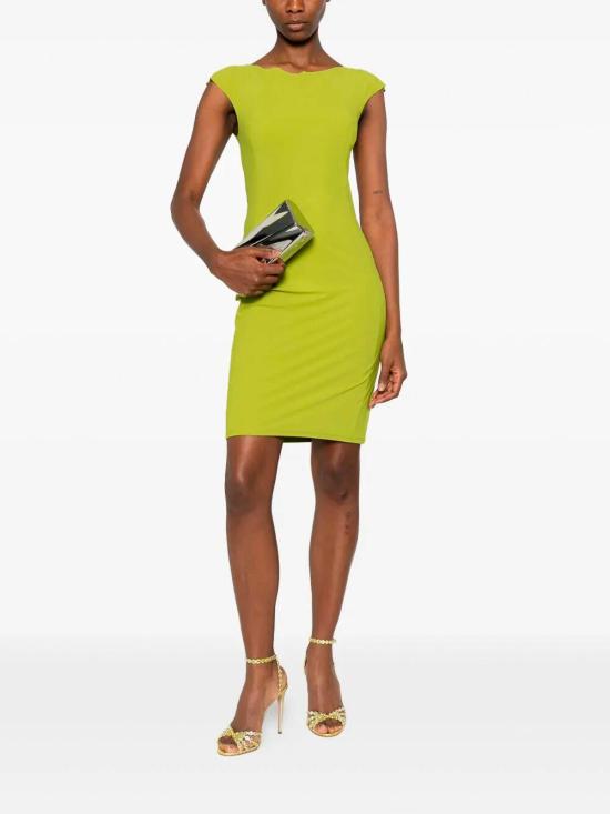 26SS 파트리지아페페 미디 원피스 CA1703JZ26G635 Green - PATRIZIA PEPE