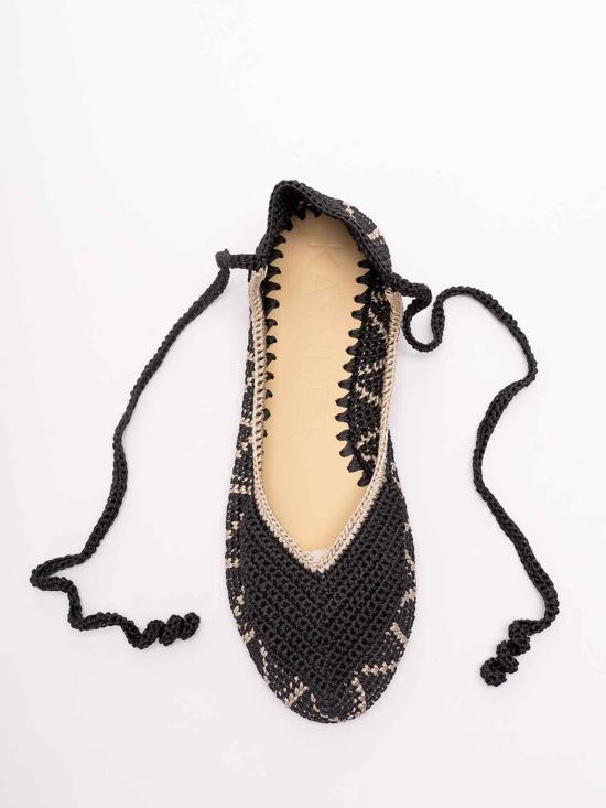 26SS KASHURA 플랫 슈즈 BA0201PEPPER Black - OTHER BRANDS