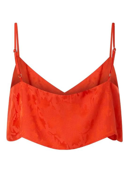 26SS 핑코 민소매 티셔츠 106869A3ANA99 Orange - PINKO