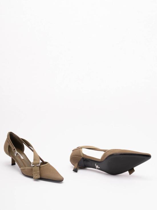 26SS 프라다 힐/펌프스 1I444O010FDB45F0161 Dark Green - PRADA