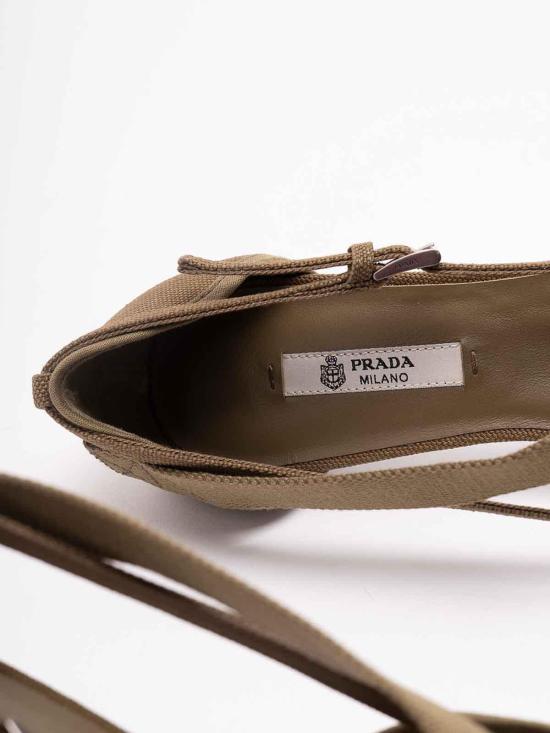 26SS 프라다 힐/펌프스 1I444O010FDB45F0161 Dark Green - PRADA