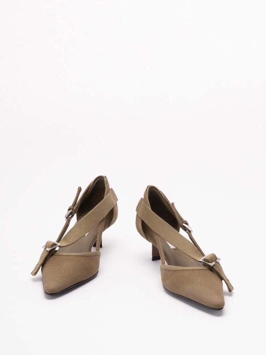 26SS 프라다 힐/펌프스 1I444O010FDB45F0161 Dark Green - PRADA