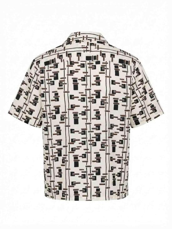 26SS 프라다 반팔 셔츠 UCS41419GWSUMOF0S8V Nude Neutrals - PRADA