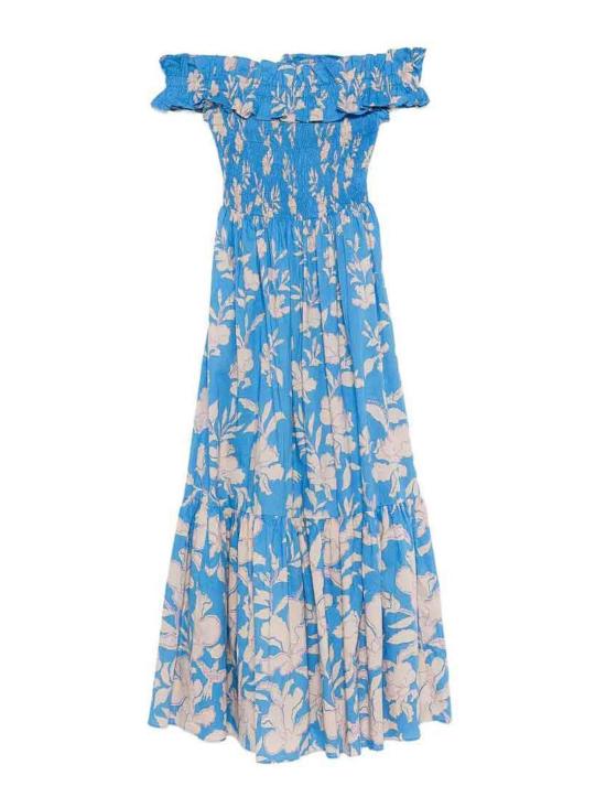 26SS 푸페트 생 바르트 롱 원피스 W2SH26LCPPHBBLUE Blue