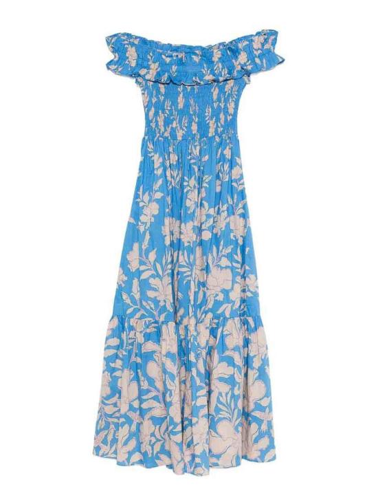 26SS 푸페트 생 바르트 롱 원피스 W2SH26LCPPHBBLUE Blue - POUPETTE ST BARTH