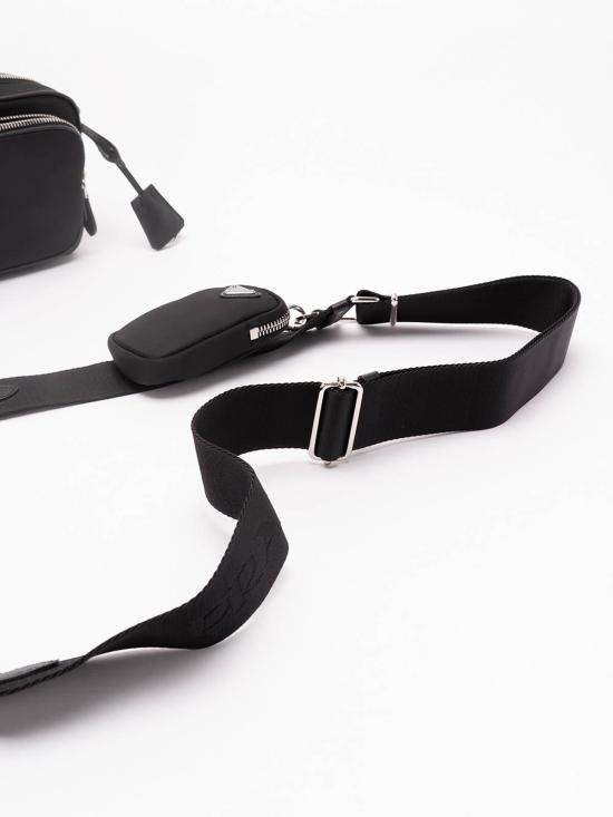 26SS 프라다 리나일론 미니 숄더백 1BH226R064VOOOF0002 Black - PRADA
