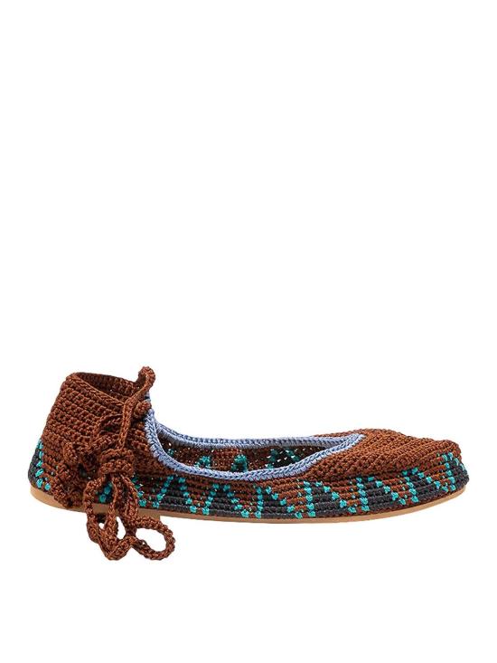 26SS KASHURA 플랫 슈즈 BA0206ALMOND Brown