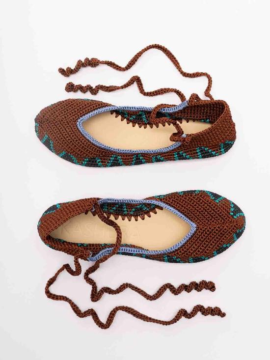 26SS KASHURA 플랫 슈즈 BA0206ALMOND Brown - OTHER BRANDS