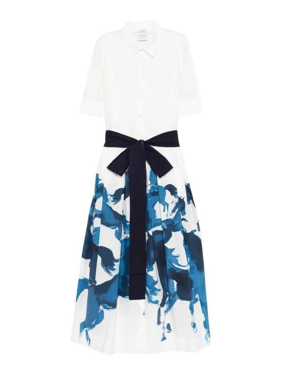 26SS 사라로카 미디 원피스 S1Q1540BSA11828371 Blue