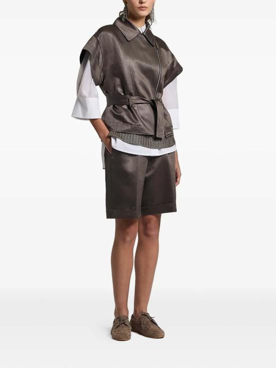 26SS 페세리코 숏팬츠 A0419202144151 Brown - PESERICO