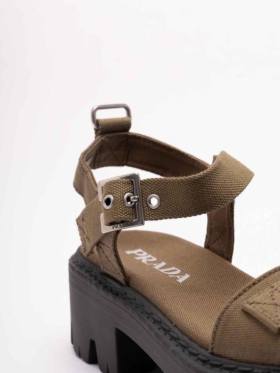 26SS 프라다 샌들 1X466O010F055F0161 Dark Green - PRADA