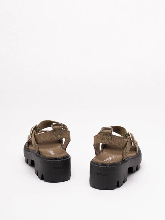 26SS 프라다 샌들 1X466O010F055F0161 Dark Green - PRADA