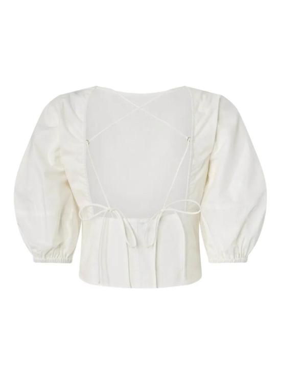 26SS 핑코 블라우스 106829A2LDZ05 White - PINKO