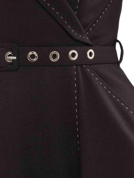 26SS 니사 미디 원피스 RZ16444BLACK Black - NISSA