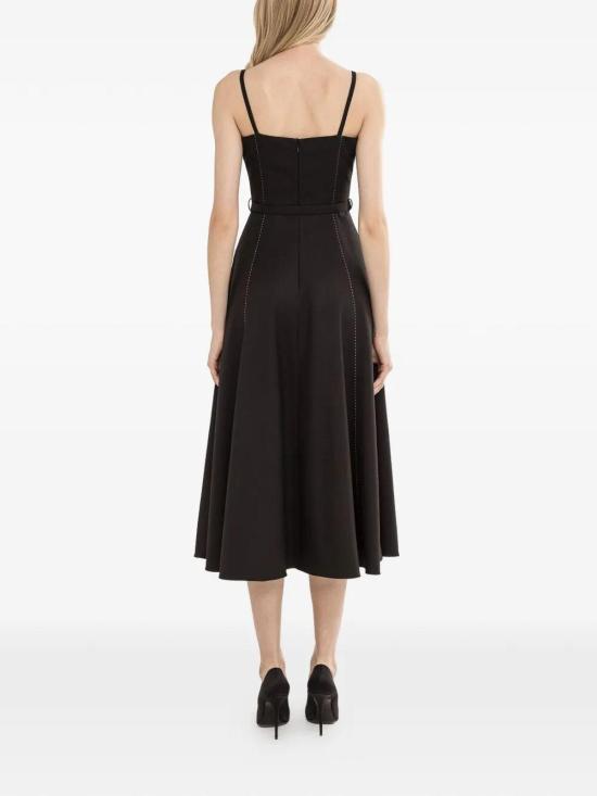 26SS 니사 미디 원피스 RZ16444BLACK Black - NISSA