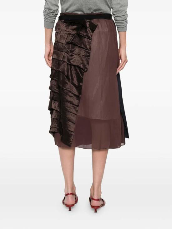 26SS 프라다 롱 스커트 P149IG19QZSOOOF0008 Light Beige - PRADA