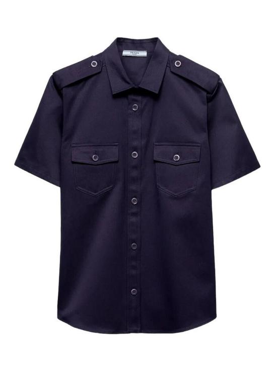 26SS 프라다 셔츠 P432J10YPSOOOF0124 Dark Blue