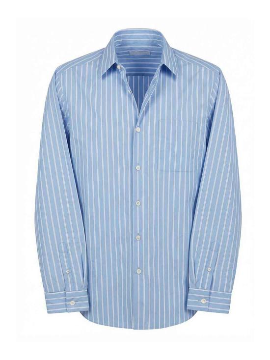 26SS 프라다 긴팔 셔츠 UCN672189HSOOOF0D9K Light Blue