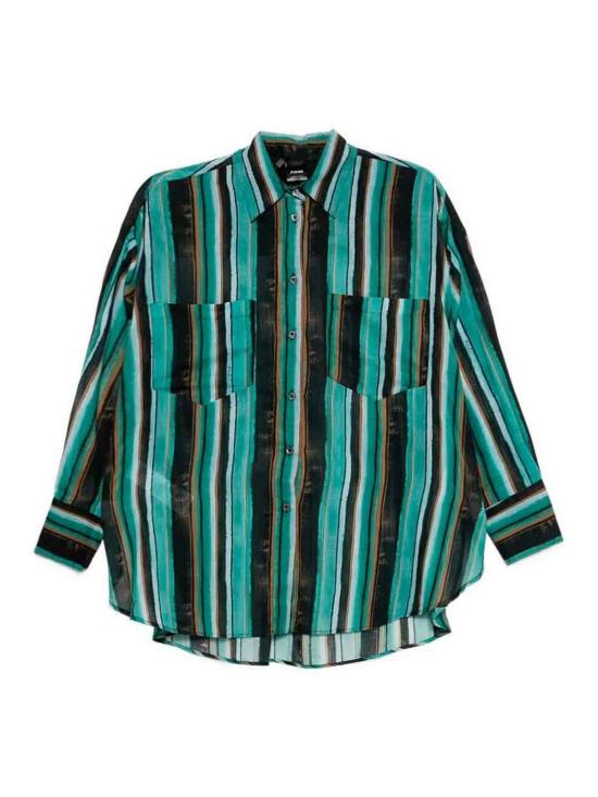 26SS 핑코 블라우스 106990A3CHSD3 Green