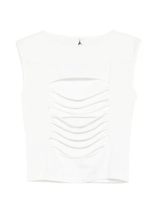26SS 파트리지아페페 민소매 티셔츠 2M4548J416W103 White - PATRIZIA PEPE