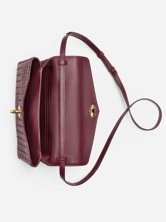 26SS 보테가베네타 노트 락 크로스바디백 817191V08Z02250 Red - BOTTEGA VENETA