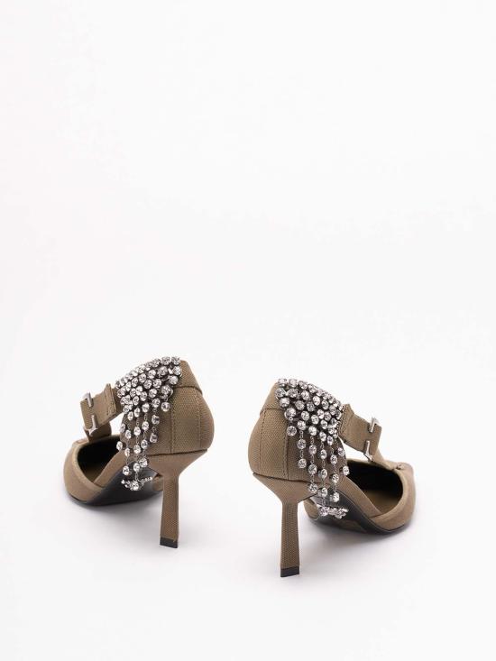 26SS 프라다 힐/펌프스 1I443O010FB075F0161 Dark Green - PRADA