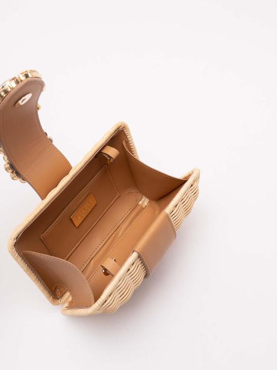 26SS 제데베 클러치/파우치 CAPRINATURAL Beige - GEDEBE