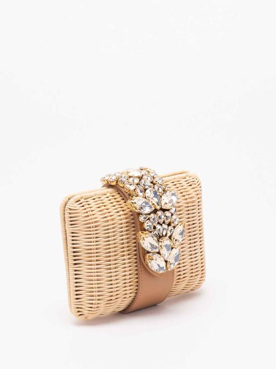 26SS 제데베 클러치/파우치 CAPRINATURAL Beige - GEDEBE