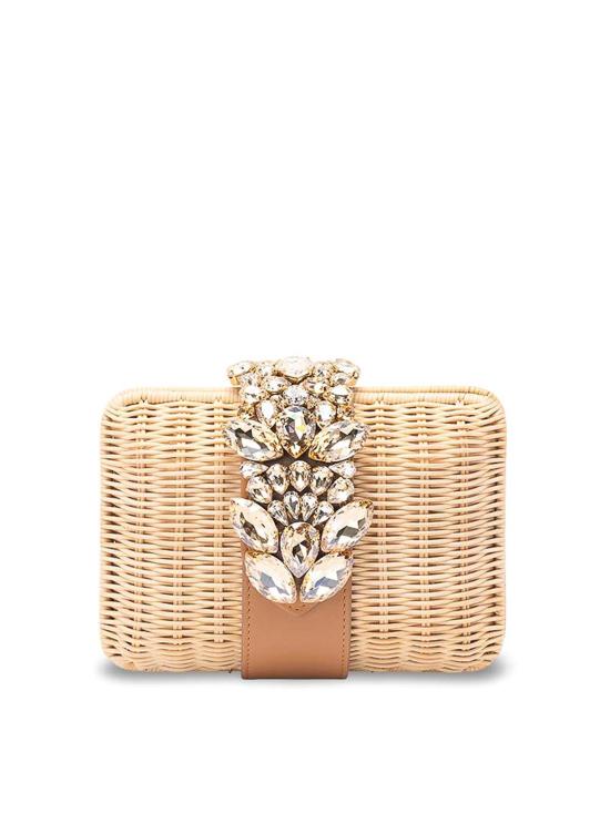 26SS 제데베 클러치/파우치 CAPRINATURAL Beige