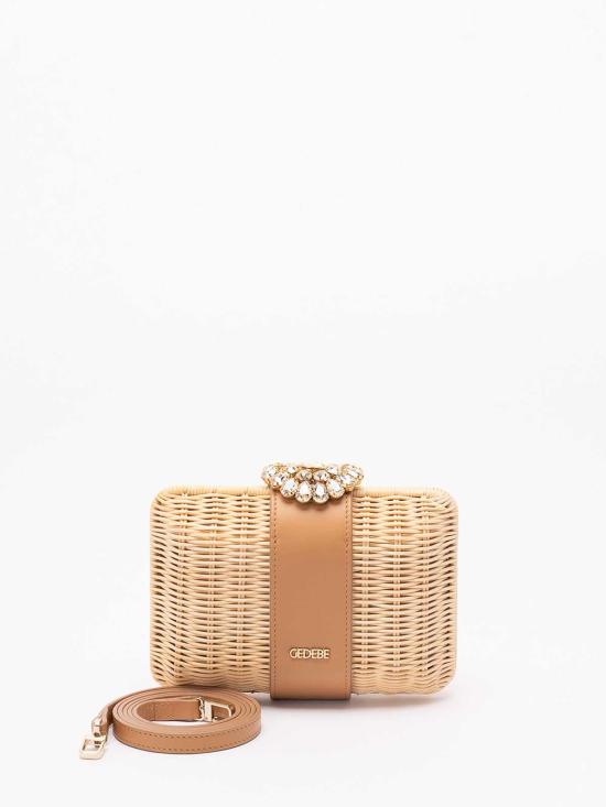 26SS 제데베 클러치/파우치 CAPRINATURAL Beige - GEDEBE